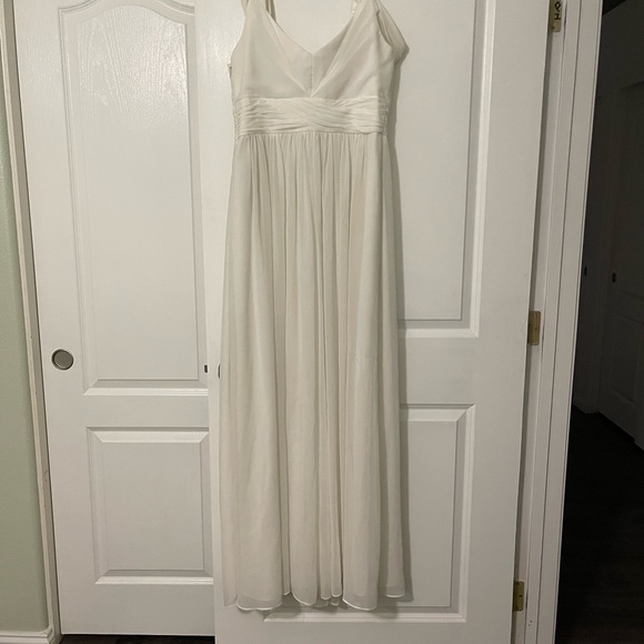 Lulu’s Ocean of Elegance Ivory Maxi Dress - Picture 4 of 9